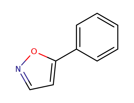 Molecular Structure of 1006-67-3 (5-PHENYLISOXAZOLE)