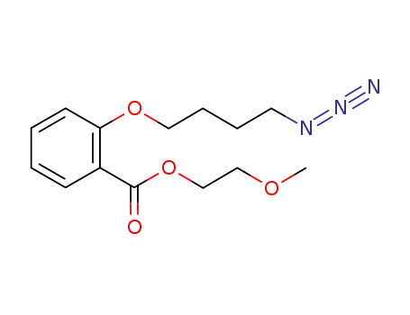 2-(4-azidobutoxy)benzoic acid 2-methoxyethyl ester