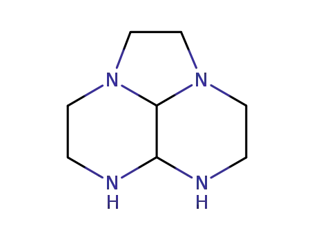 Molecular Structure of 215540-27-5 (3H,6H-2a,5,6,8a-octahydrotetraaza-acenaphthylene)