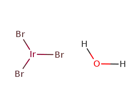 Molecular Structure of 317828-27-6 (Iridium(III) bromide hydrate)