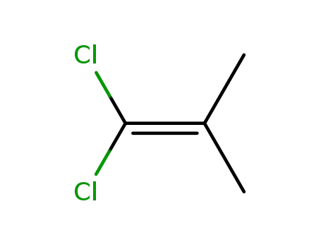 Molecular Structure of 6065-93-6 (1,1-Dichloro-2-methyl-1-propene)