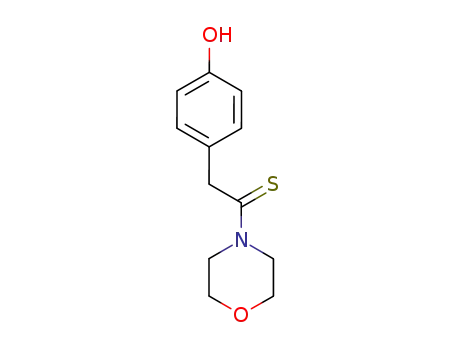 Morpholine, 4-[2-(4-hydroxyphenyl)-1-thioxoethyl]-
