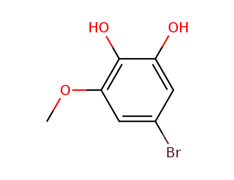 1,2-BENZENEDIOL,5-BROMO-3-METHOXY-CAS
