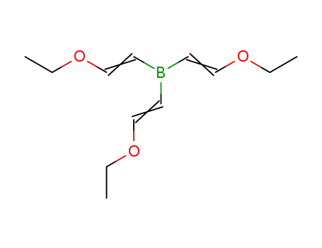 Molecular Structure of 1151545-40-2 (tris(ethoxyvinyl)borane)