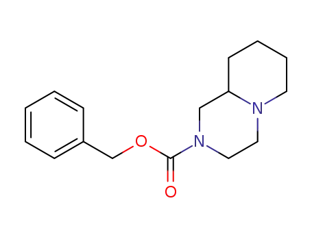 Molecular Structure of 1049651-61-7 (benzyl hexahydro-1H-pyrido[1,2-a]pyrazine-2(6H)-carboxylate)