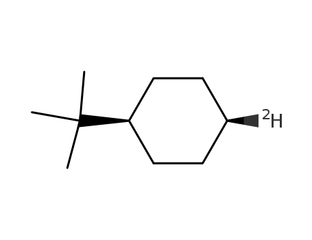 cis-tert-butyl(4-<SUP>2</SUP>H<SUB>1</SUB>)cyclohexane