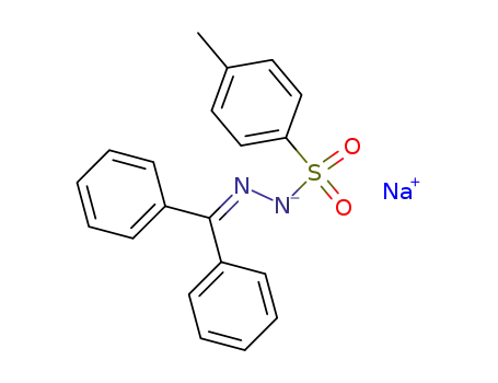 Molecular Structure of 96010-02-5 (Benzenesulfonic acid, 4-methyl-, (diphenylmethylene)hydrazide, sodium
salt)