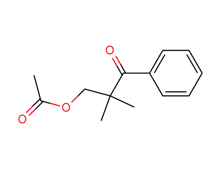 3-acetoxy-2,2-dimethyl-1-phenyl-propan-1-one