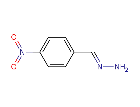 Molecular Structure of 175921-95-6 ((E)-1-(4-nitrobenzylidene)hydrazine)