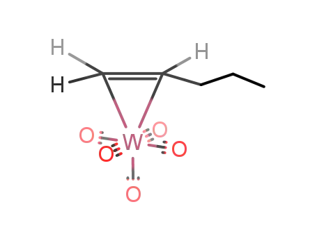 Molecular Structure of 53261-74-8 (W(CO)5(1-pentene))