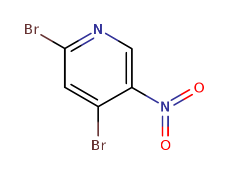 2,4-Dibromo-5-nitropyridine cas no. 4487-57-4 97%