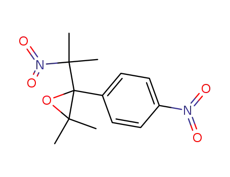 Molecular Structure of 83846-32-6 (Oxirane, 2,2-dimethyl-3-(1-methyl-1-nitroethyl)-3-(4-nitrophenyl)-)
