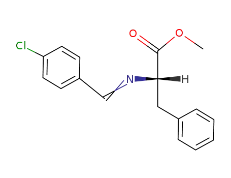 (S)-N-(4-chlorobenzylidene)phenylalanine methyl ester