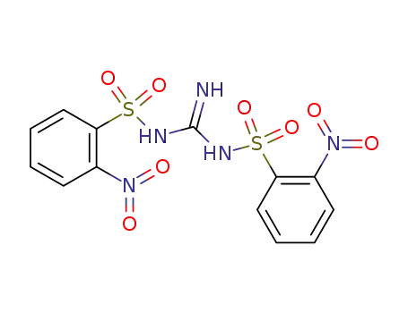 <i>N</i>,<i>N</i>'-bis-(2-nitro-benzenesulfonyl)-guanidine