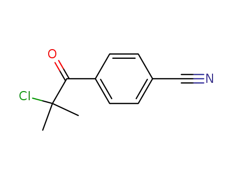 Benzonitrile, 4-(2-chloro-2-methyl-1-oxopropyl)-