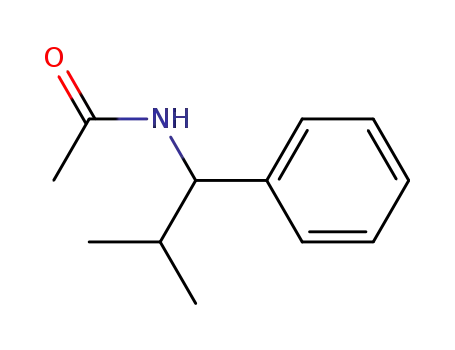 Molecular Structure of 33617-85-5 (N-(2-methyl-1-phenylpropyl)acetamide)