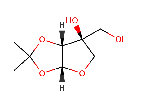 (-)-(3aR,6S,6aR)-6-hydroxymethyl-2,2-dimethyltetrahydrofuro[2,3-d][1,3]dioxol-6-ol