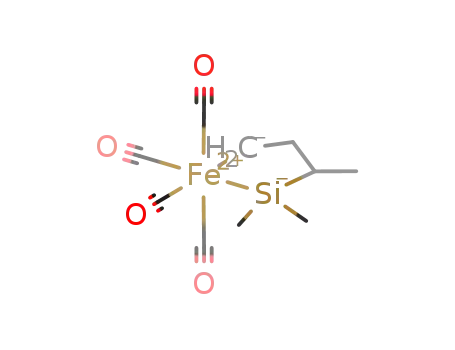 Molecular Structure of 60104-88-3 (2,2,2,2-tetracarbonyl-1,1,5-trimethyl-1-sila-2-ferracyclopentane)