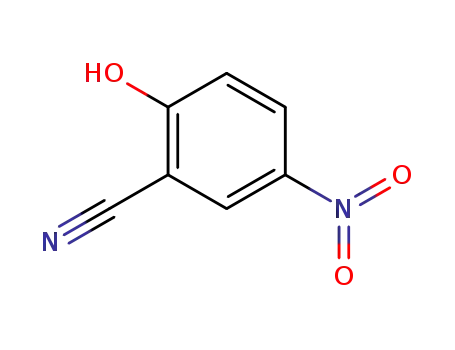 Molecular Structure of 39835-09-1 (2-Hydroxy-5-nitrobenzonitrile)