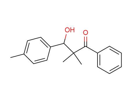 1-Propanone, 3-hydroxy-2,2-dimethyl-3-(4-methylphenyl)-1-phenyl-