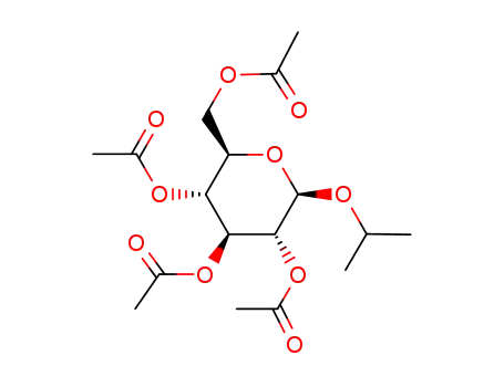isopropyl-(tetra-<i>O</i>-acetyl-β-D-glucopyranoside)