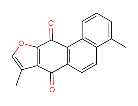 Molecular Structure of 20958-17-2 (4,8-Dimethylphenanthro[3,2-b]furan-7,11-dione)
