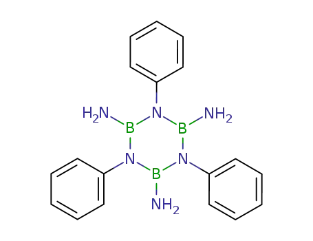 Molecular Structure of 42728-35-8 (B-triamino N-triphenyl borazine)