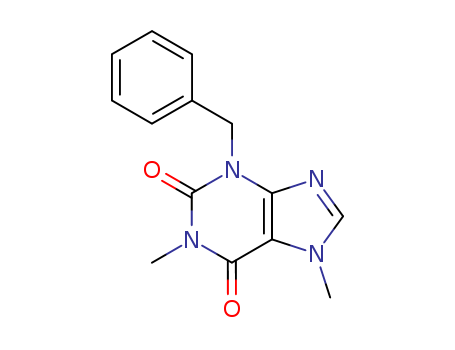 1H-Purine-2,6-dione,3,7-dihydro-1,7-dimethyl-3-(phenylmethyl)- cas  7499-88-9