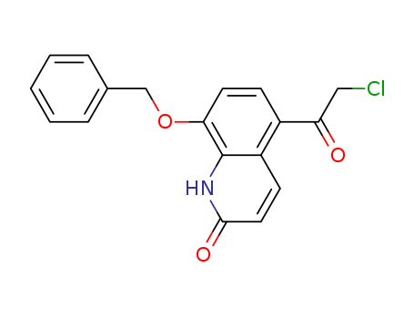 8-hydroxy-5-chloroacetylcarbostyril