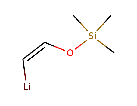 Molecular Structure of 78108-48-2 (Lithium, [2-[(trimethylsilyl)oxy]ethenyl]-, (Z)-)