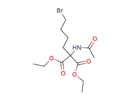 Propanedioic acid, (acetylamino)(4-bromobutyl)-, diethyl ester