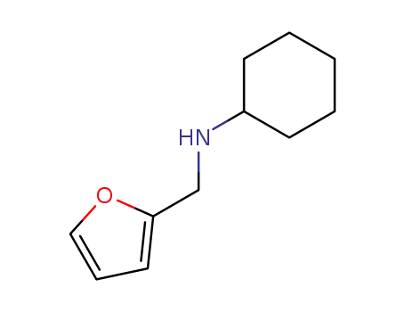 Molecular Structure of 4439-54-7 (N-cyclohexan-1-(furan-2-yl)methanamine)
