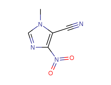 1H-Imidazole-5-carbonitrile,1-methyl-4-nitro-