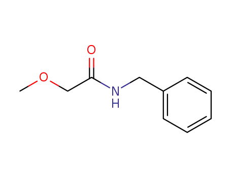 Molecular Structure of 2945-05-3 (Acetamide, 2-methoxy-N-(phenylmethyl)-)