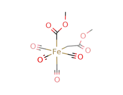 cis-(CO)4Fe(COOMe)(CH<sub>2</sub>COOMe)
