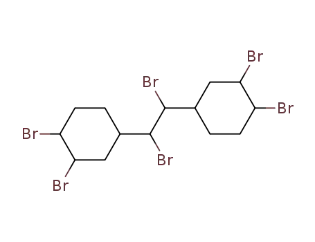Molecular Structure of 18122-77-5 (1,1'-(1,2-dibromoethane-1,2-diyl)bis[3,4-dibromocyclohexane])