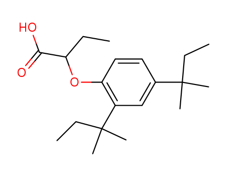 2-(2,4-Di-tert-pentylphenoxy)butryic acid 13403-01-5