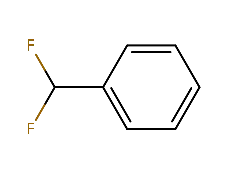 Molecular Structure of 455-31-2 ((DIFLUOROMETHYL)BENZENE)
