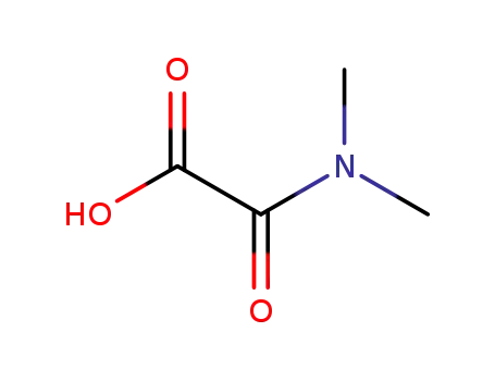 Molecular Structure of 32833-96-8 (N,N-DIMETHYLOXAMICACID)