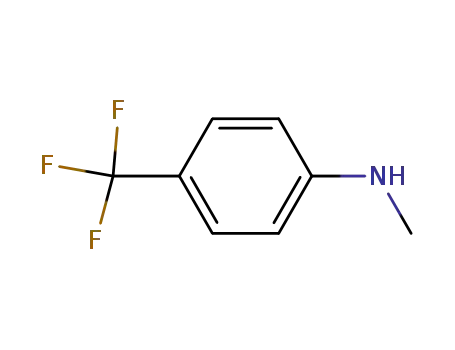 Molecular Structure of 22864-65-9 (4-TRIFLUOROMETHYL-N-METHYLANILINE  97)
