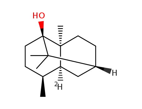 Molecular Structure of 1215267-72-3 ([5-<sup>(2)</sup>H<sub>1</sub>]-patchoulol)