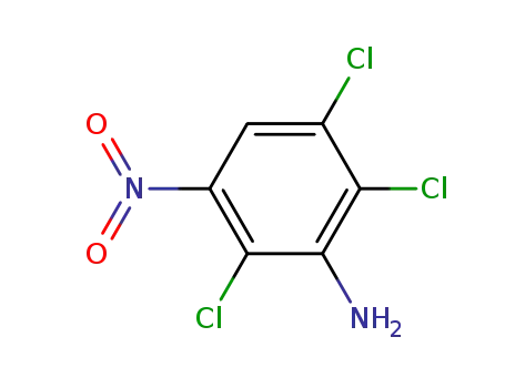 2,3,6-trichloro-5-nitro-aniline