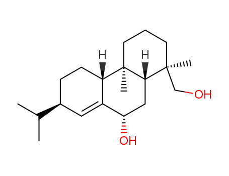 7β,15-Dihydroxy-13α-isopropyl-podocarpen-(8,14)