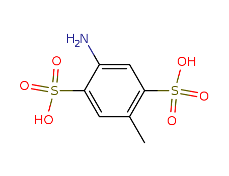 2-AMINO-5-METHYLBENZENE-1,4-DISULFONIC ACID
