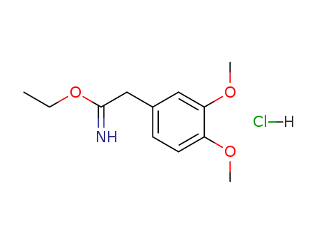 ethyl 2-(3,4-dimethoxyphenyl)acetoimidate hydrochloride