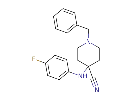 1-벤질-4-[(4-플루오로페닐)아미노]피페리딘-4-카르보니트릴