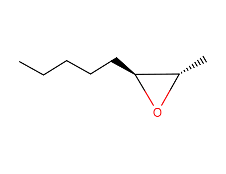 Molecular Structure of 28180-70-3 (Oxirane, 2-methyl-3-pentyl-, trans-)