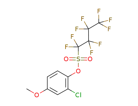 2-chloro-4-methoxyphenyl 1,1,2,2,3,3,4,4,4-nonafluorobutane-1-sulfonate