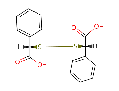 <i>racem.</i>-bis-(phenyl-carboxy-methyl)-disulfide