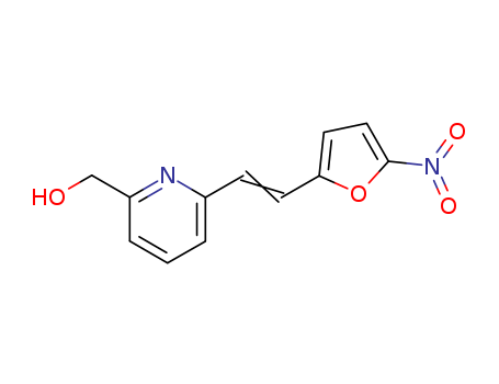 (E)-(6-(2-(5-nitrofuran-2-yl)vinyl)pyridin-2-yl)methanol